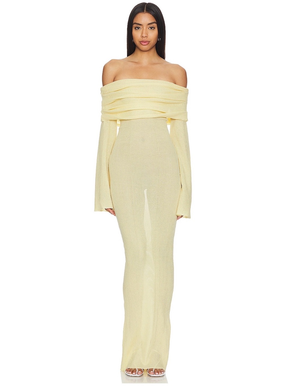 NWT SER.O.YA Galleria Maxi Dress in Butter